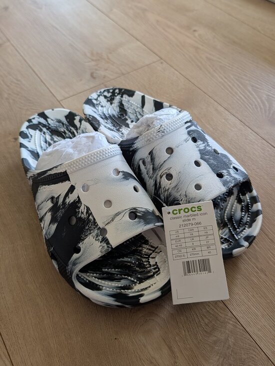 CROCS Other - Classic Marbled Icon Slides